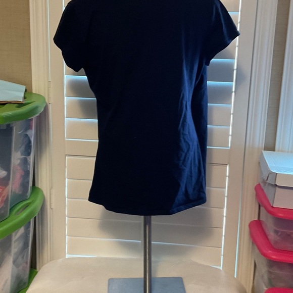 Merona Deep Blue Women's Blouse - Picture 3 of 4